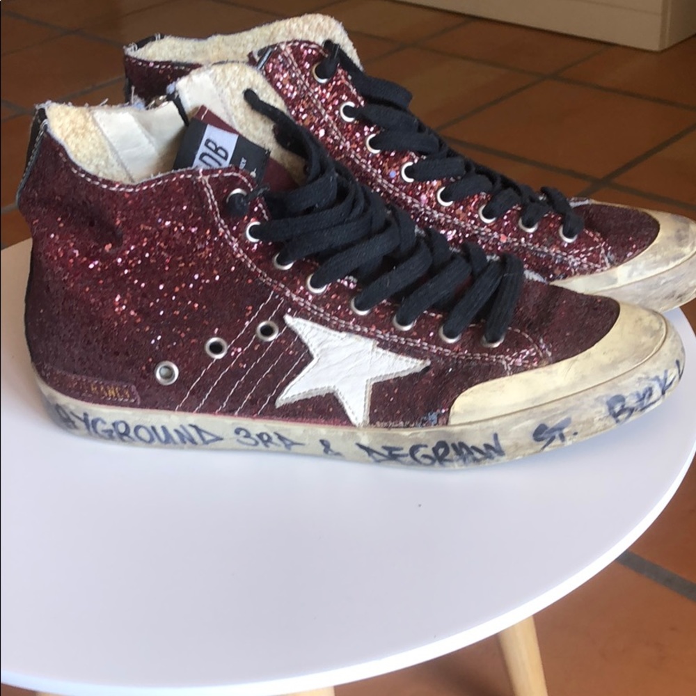 Golden Goose Sequin Francy Sneakers sz39